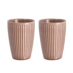 Pillivuyt Pliss Termokrus 25 cl. - 2 stk. - Woodrose