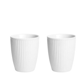 Pillivuyt Pliss Termokrus 25 cl. - 2 stk. - Hvid