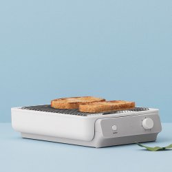 RIG-TIG Foodie Flad Brdrister - Hvid