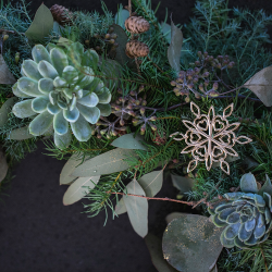 Rosendahl Karen Blixen Isblomst - 7,5 cm. - Slv