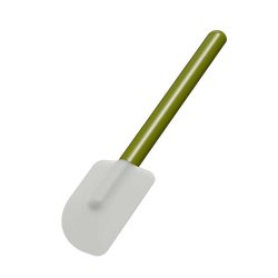 Rosti Classic Dejskraber Plast/Silikone - 25 cm. - Oliven