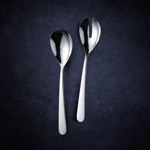 Royal Van Kempen & Begeer Salatbestik - 2 Dele - Blank Stl