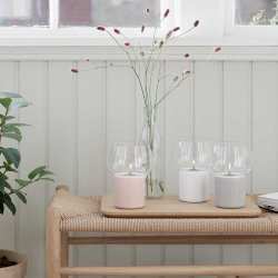 RIG-TIG Hygge Hurricane H16 cm - Hvid