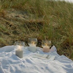 RIG-TIG Hygge Hurricane H16 cm - Hvid