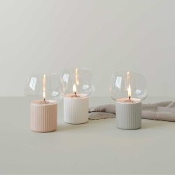 RIG-TIG Hygge Hurricane H16 cm - Hvid