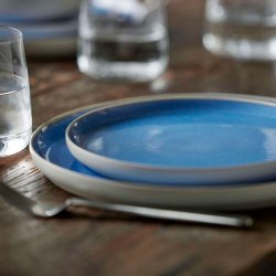 Studio Round North Middagstallerken �27 cm - Mat Hvid/Blank River