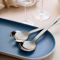 Studio Round North Serveringsfad 38x19 cm - Mat Hvid/Mat River