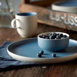 Studio Round North Krus M. Hank 33 cl. - Mat Hvid/Mat River