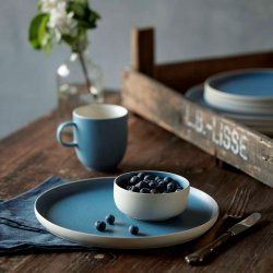 Studio Round North Sk�l �11 cm - Mat Hvid/Mat River