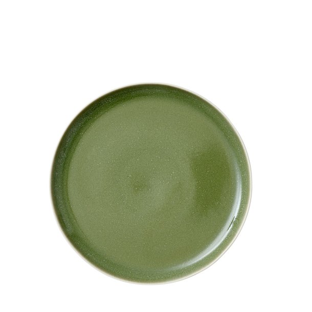 Studio Round North Frokosttallerken �21 cm - Mat Hvid/Blank Moss