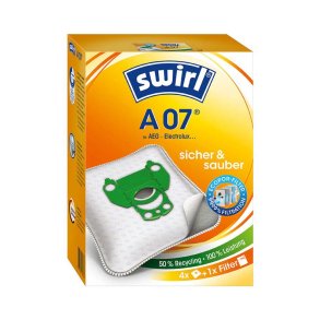 Swirl Stvsugerpose A07 - 5 Stk. + Filter