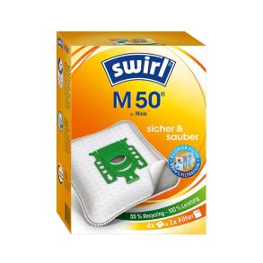 Swirl Stvsugerpose M50 - 5 Stk. + Filter