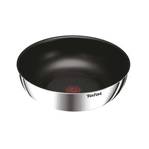 Tefal Ingenio Emotion Wokpande Rustfrit Stl - Titanium Non-Stick Belgning - 26 cm