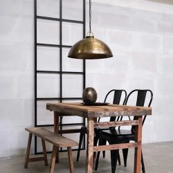 Trademark Living Thormann Pendel - Stor - Antik Messing