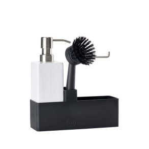 Zone Opvaskest 3 Dele - Sort/Hvid