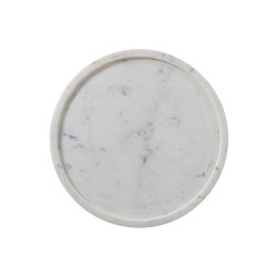 Ztone Copenhagen Marmor Bakke - 25 cm. - Hvid