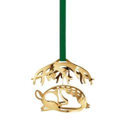 Georg Jensen 2023 Juleuro Hjort - Guld