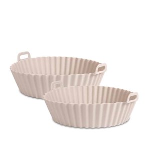 Airfryer Silikone Bradepandest - 16 + 20 cm.