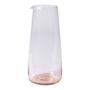 Indfarvet Vandkaraffel 1,1 L - Rosa
