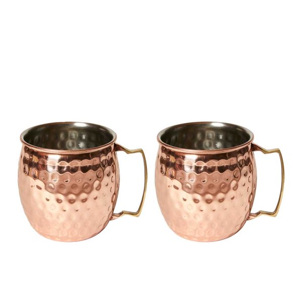 Dacore Moscow Mule Krus 0,5 Liter - 2 stk. - Kobber 