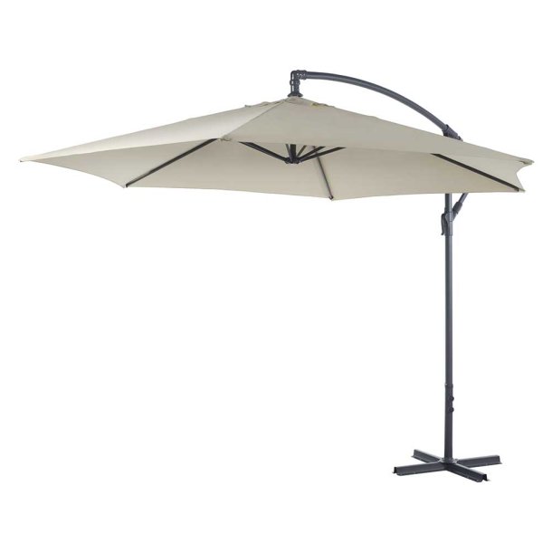 Lifetime Garden H�ngeparasol �3 m. Champagne