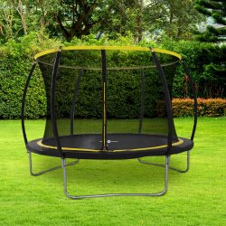 Dunlop Brnetrampolin Med Beskyttelsesnet - 244 cm