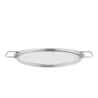 Eva Trio Tallerkenlg Glas - 24 cm.