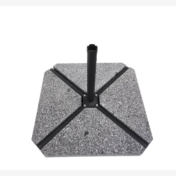 Trekantet Granit Sten Til H�ngeparasol - S�t af 4